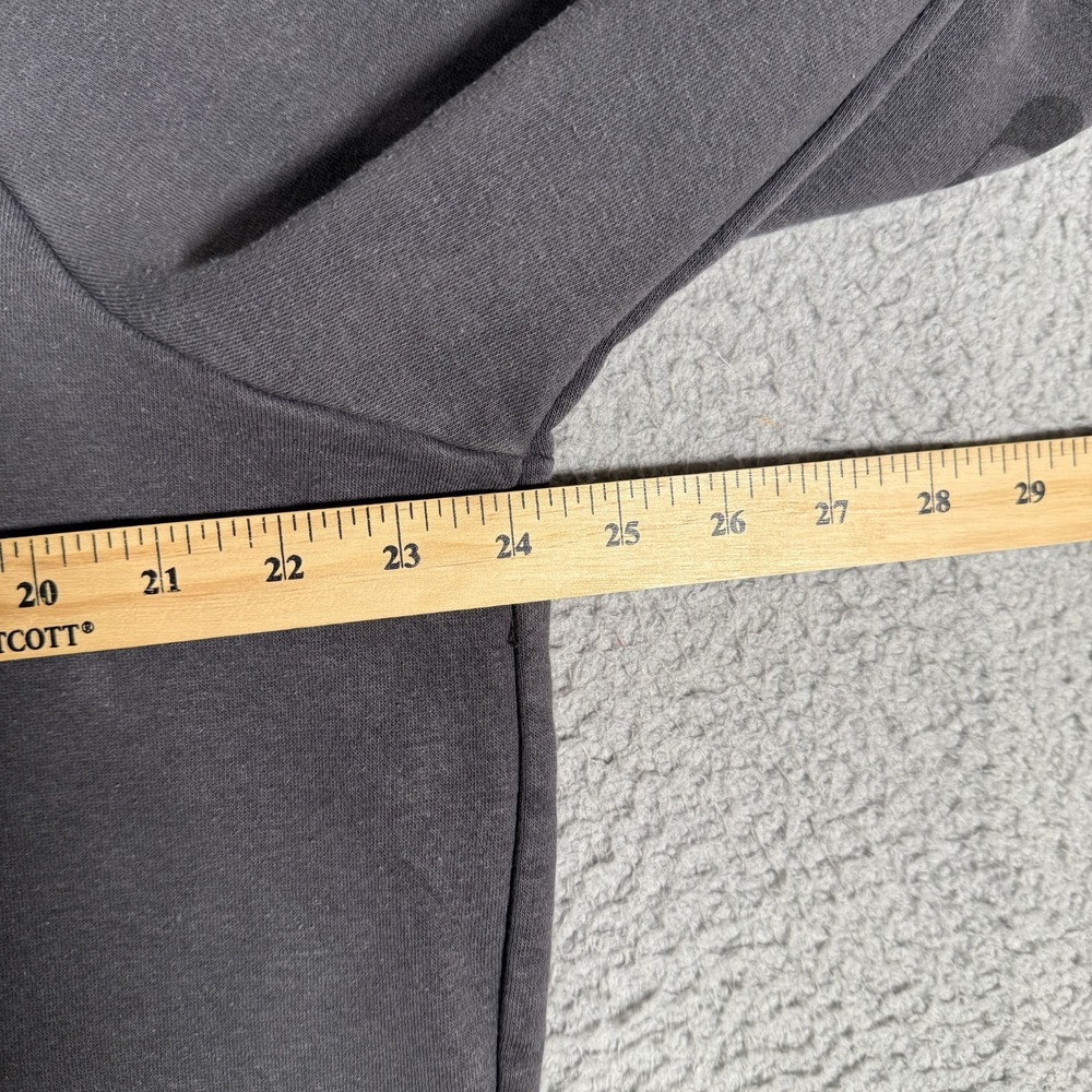 Taylor Swift Hoodie Womens Medium Black Oversized Pullover Sweatshirt Eras Logo - Picture 10 of 12